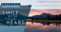 Desktop Screenshot of dentistinbendoregon.com